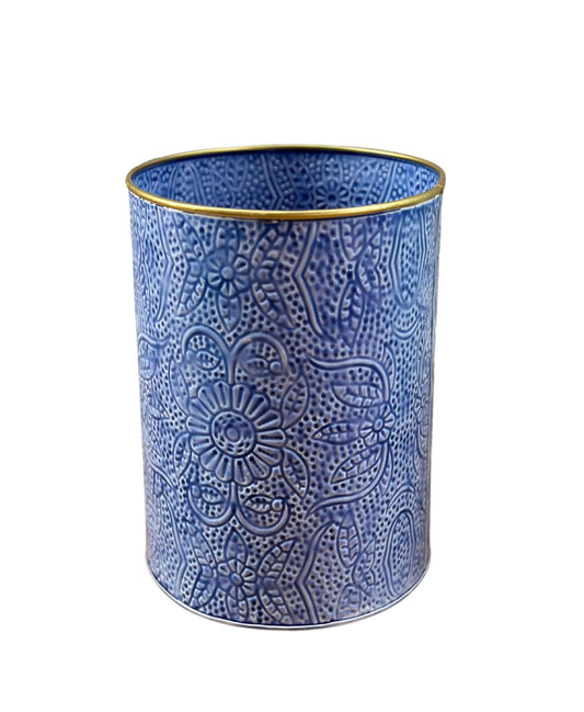 Indigo Wastepaper Bin