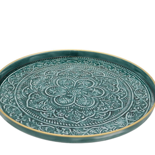 Slim Large Teal Tray