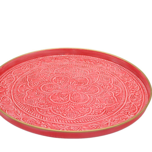 Slim Large Bright Pink Tray