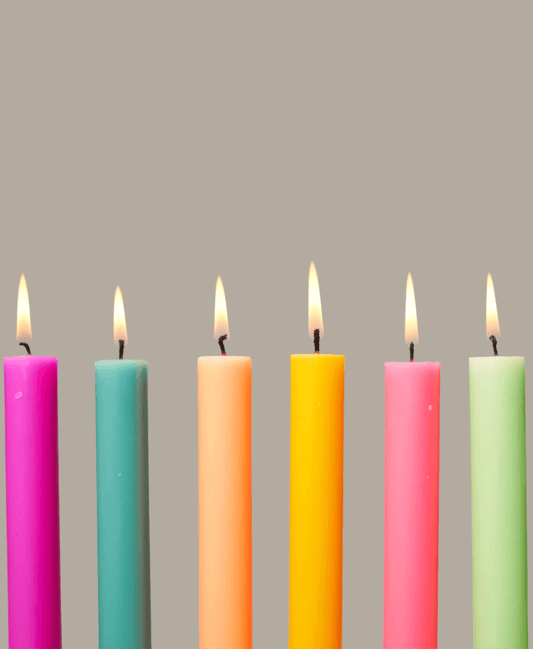 Yellow Dinner Candles