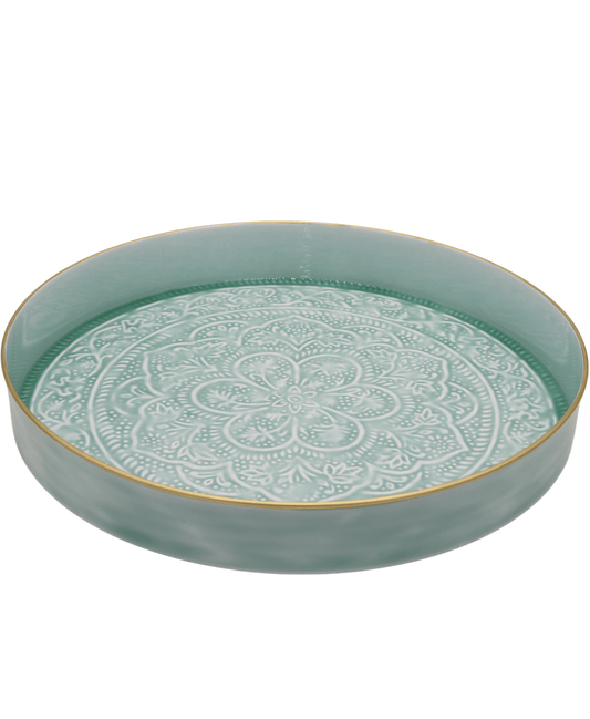 Large Light Blue Tray