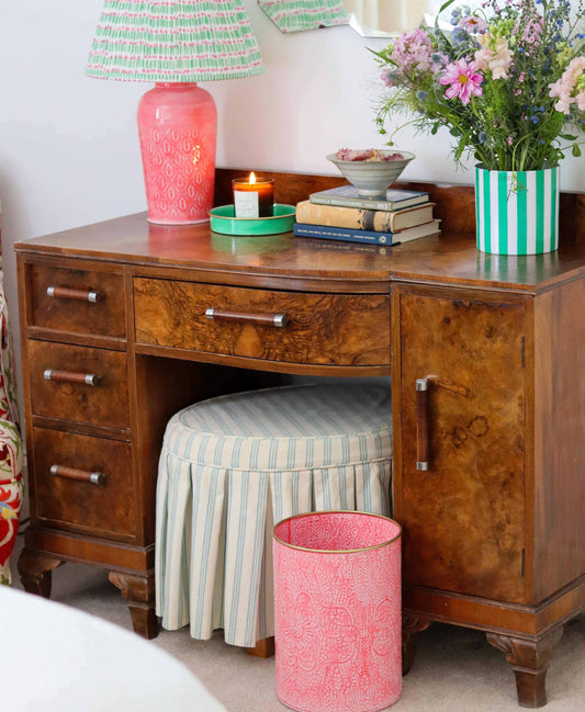 Bright Pink Wastepaper Bin