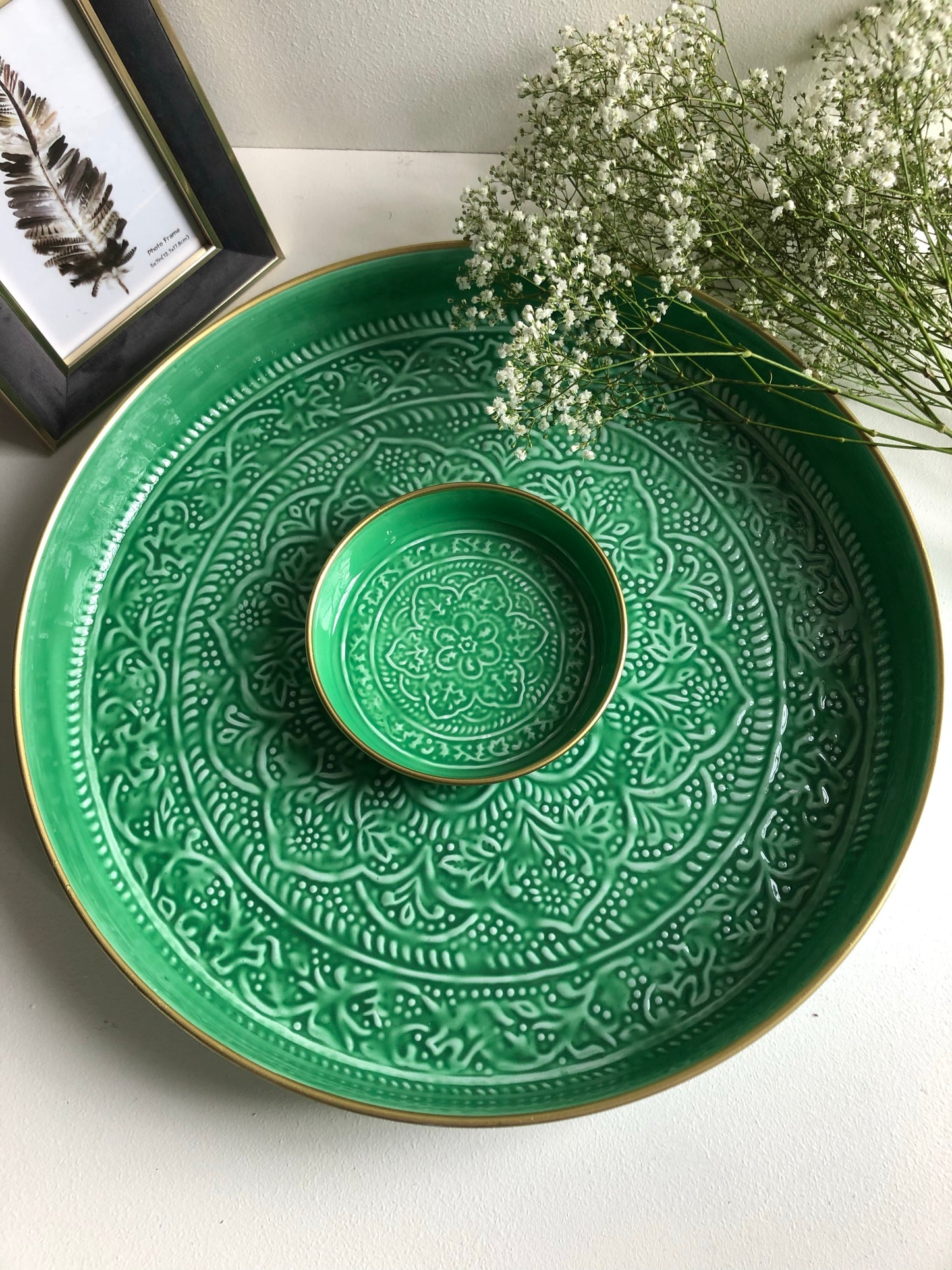 Small Green Tray