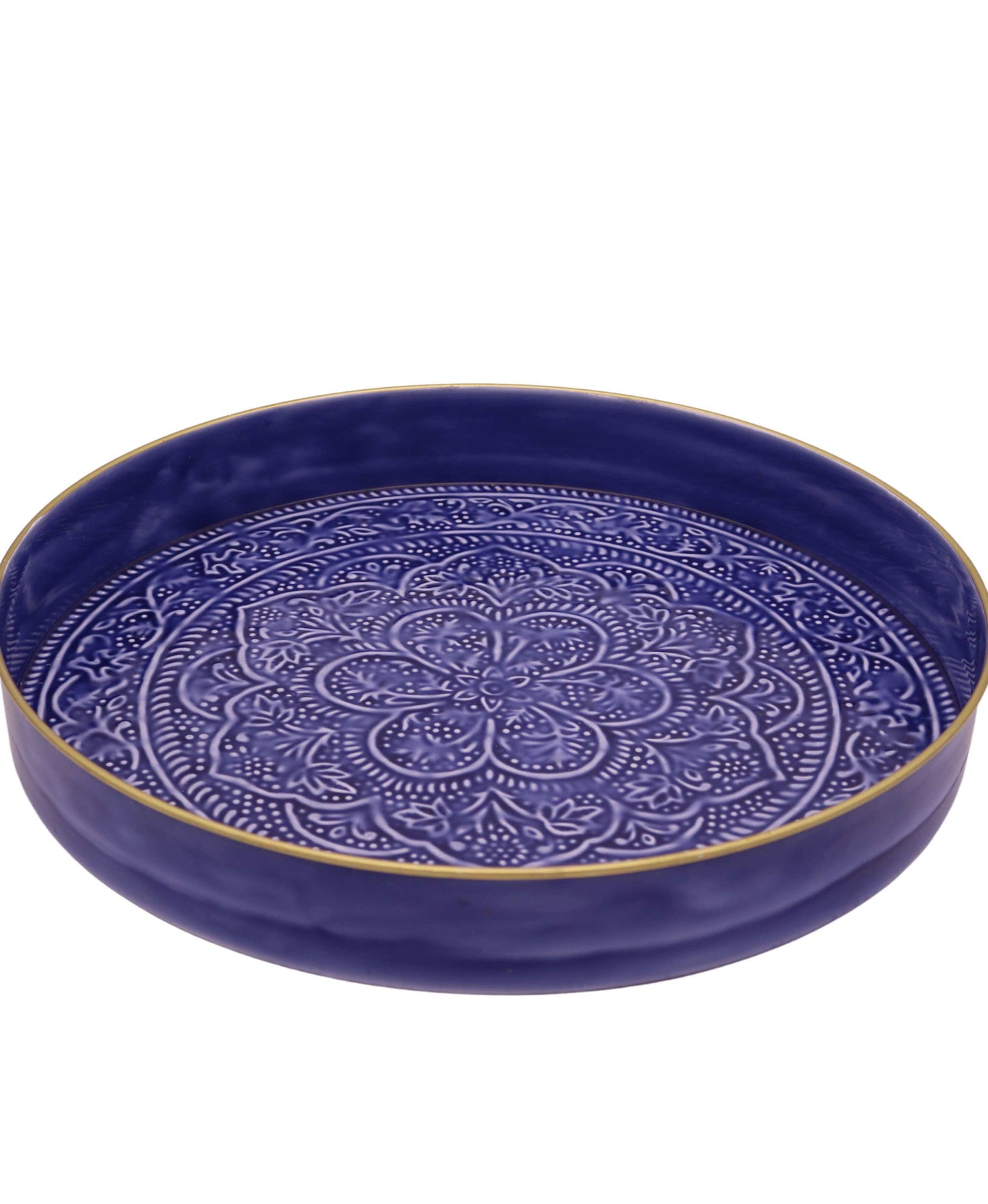 Large Indigo Tray