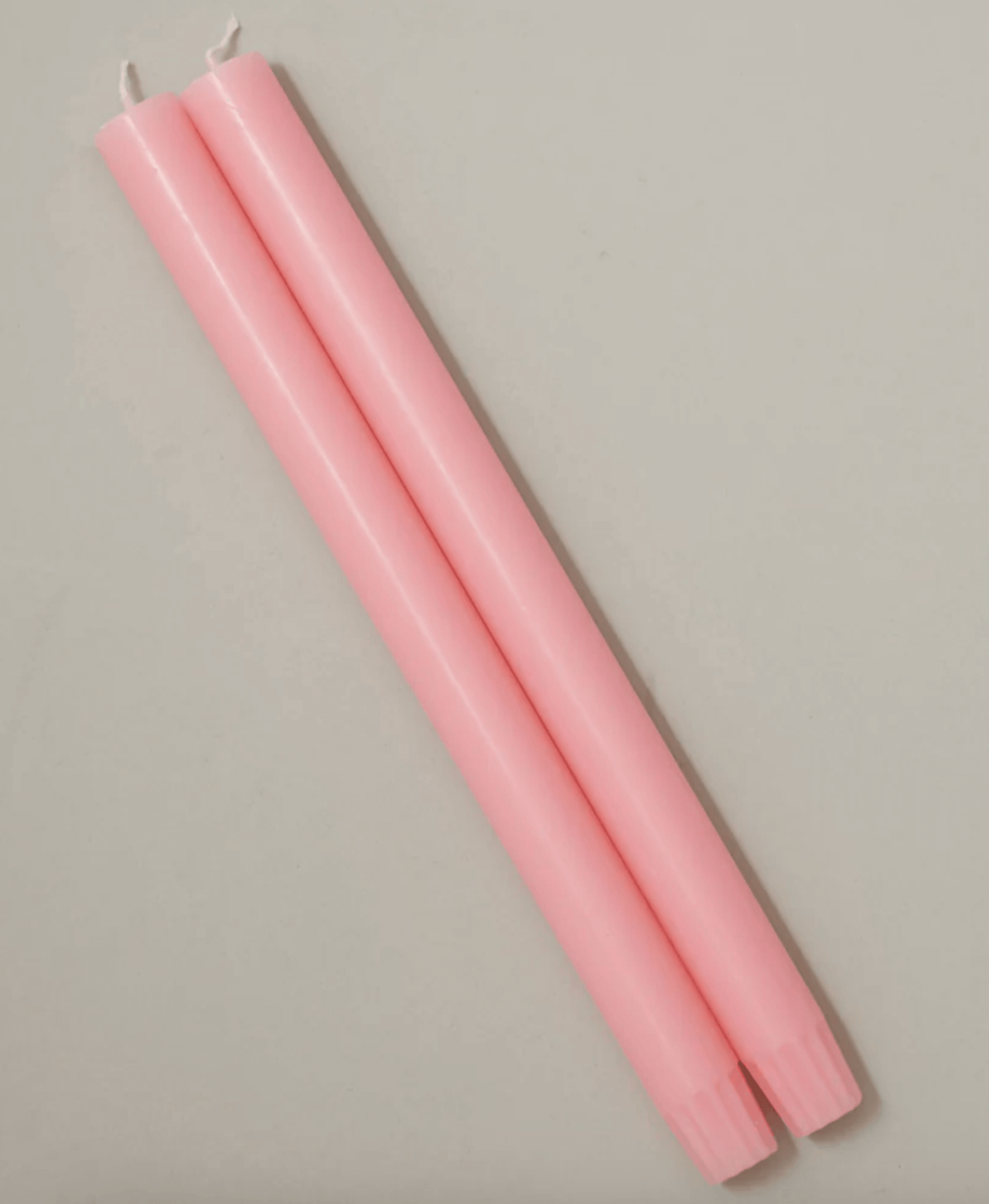 Fluro Pink Dinner Candles