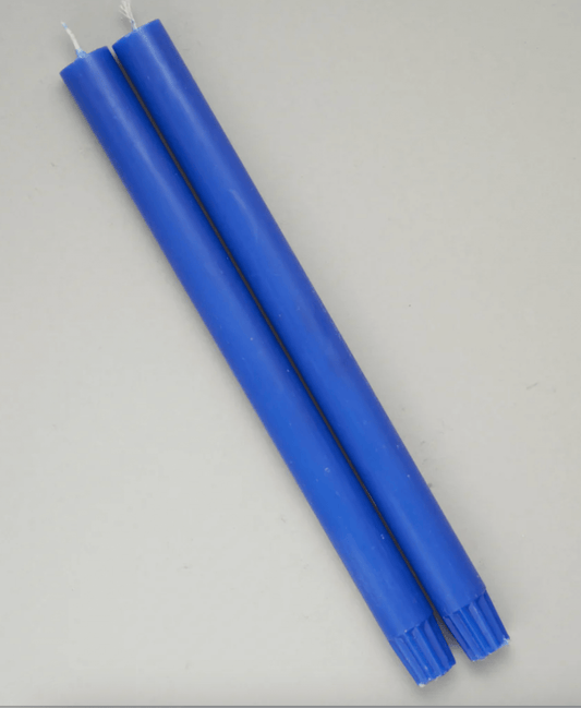 Cobalt Dinner Candles
