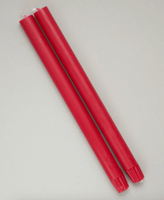 Cerise Dinner Candles