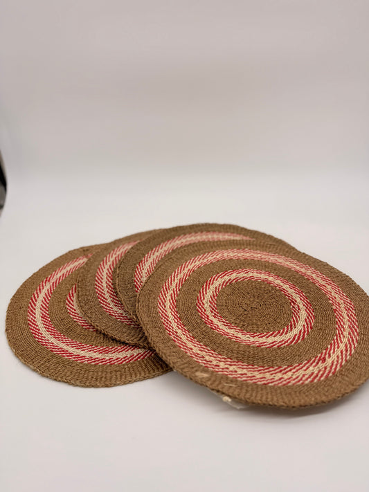 Pink placemat