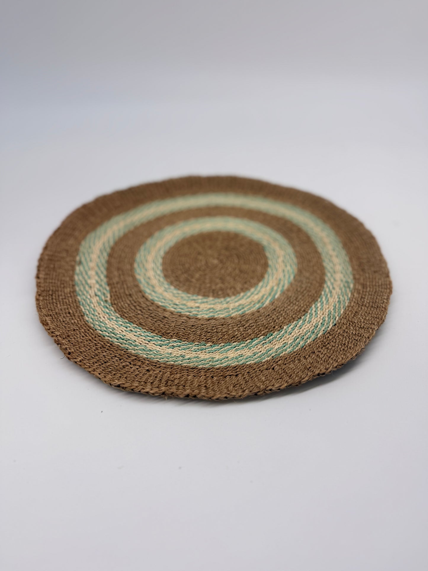 Turquoise placemat