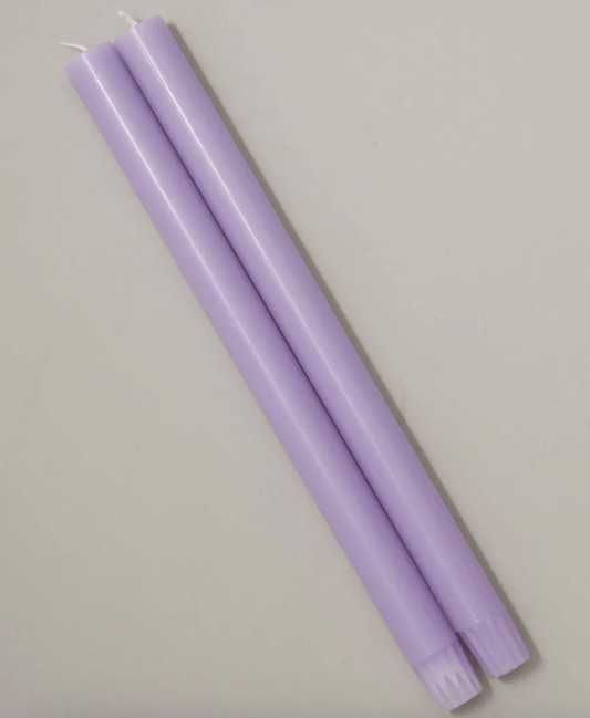 Lilac Dinner Candles