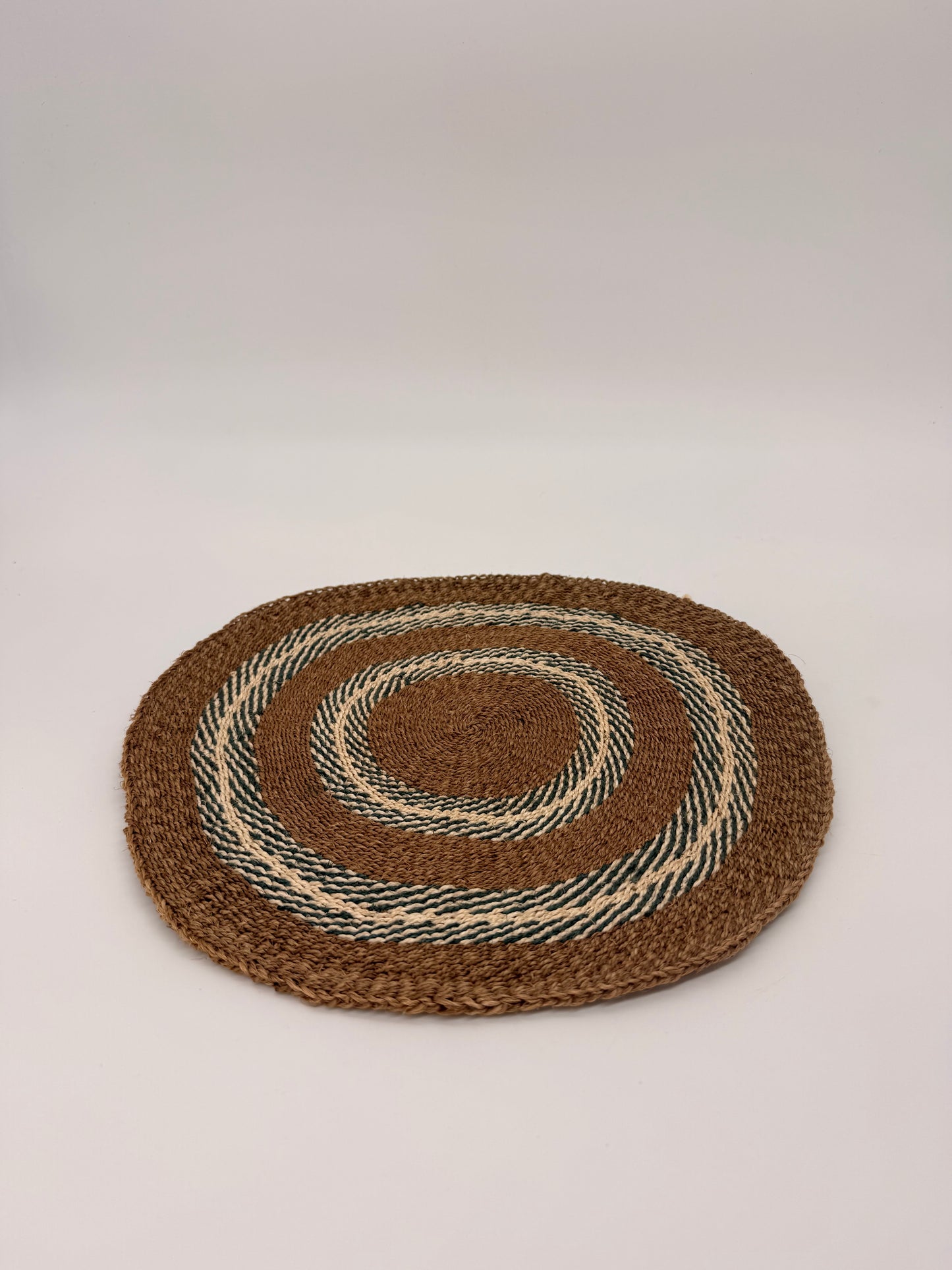 Teal placemat