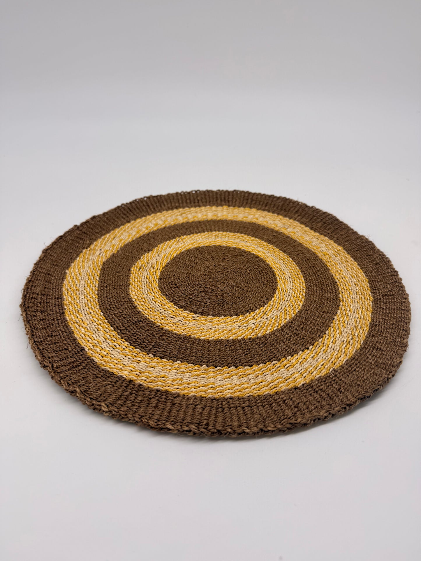 Yellow placemat