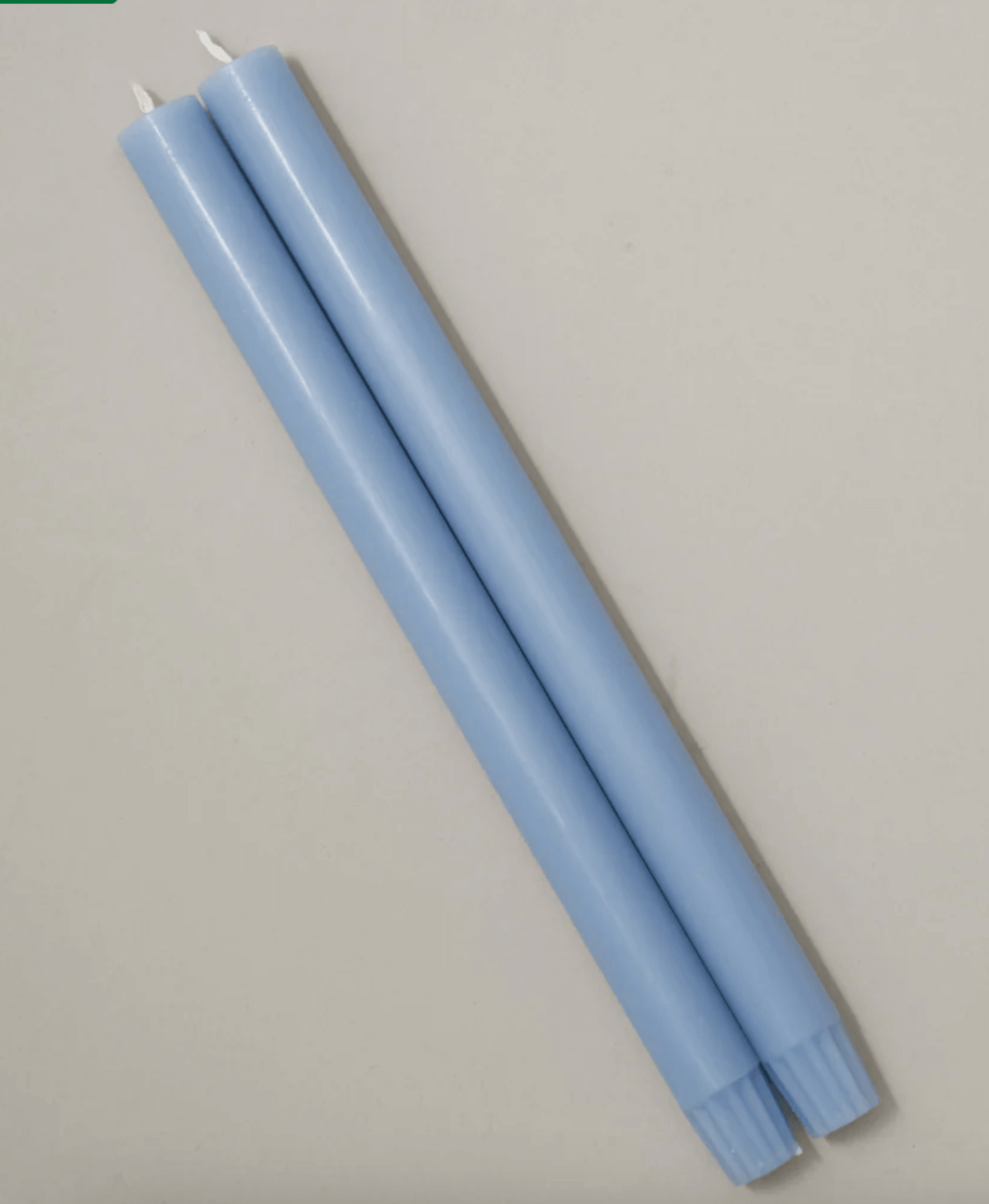 Sky Blue Dinner Candles