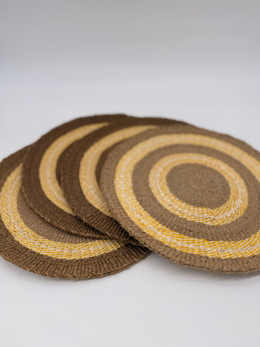 Yellow placemat