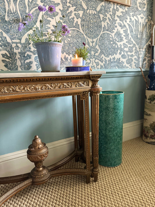 Teal Umbrella Stand