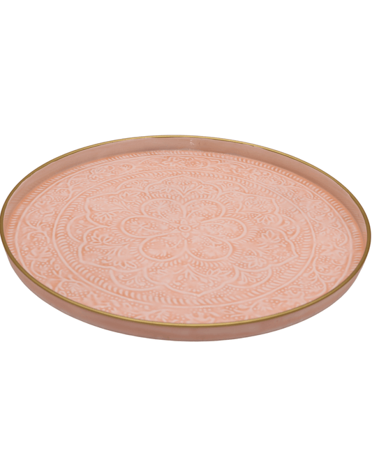 Slim Large Light Pink Tray