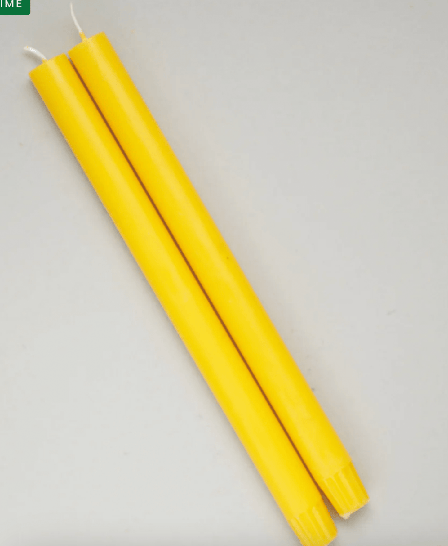 Yellow Dinner Candles