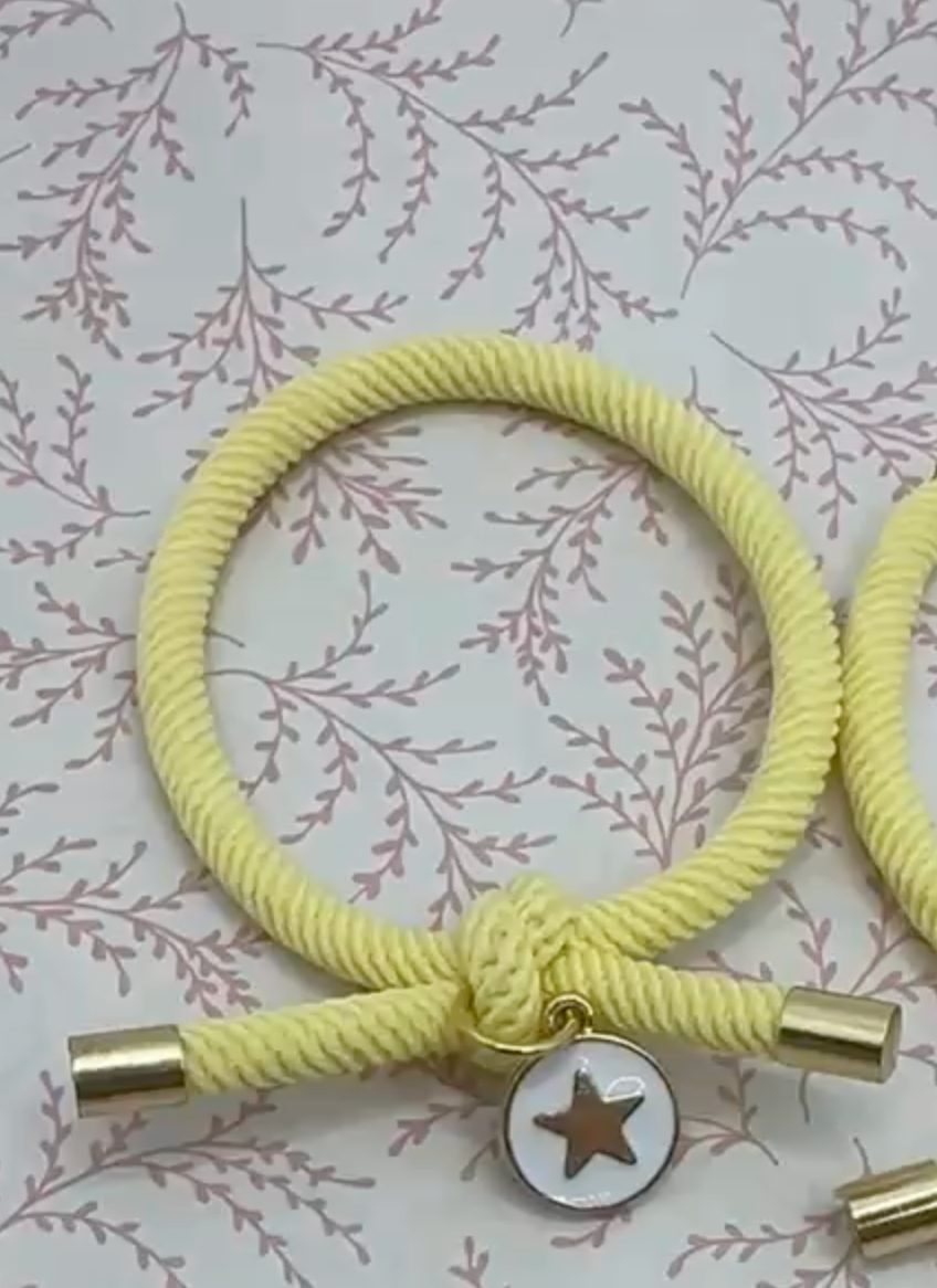Pale Yellow Hair Bobble